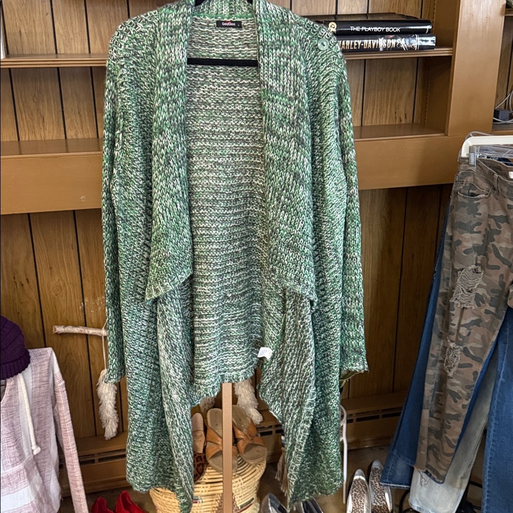 Green Gee Gee Cardigan